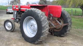 Massey Ferguson 165 with power steering [upl. by Darcie178]