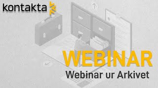 Kontakta Webinar Automatisera din kundservice [upl. by Eidolem]