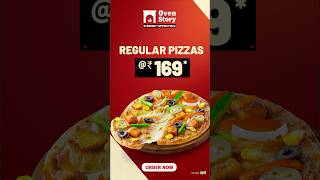 Free Regular Margherita  Oven Story  Standout Topping Pizza [upl. by Wendall]