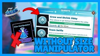 How to Beat the “Grow And Shrink Obby” without Size Manipulator in “The Games” [upl. by Hyde662]