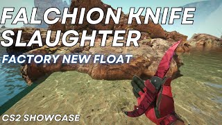 Falchion Knife Slaughter  CS2 Skin Showcase 970 [upl. by Rosaline]