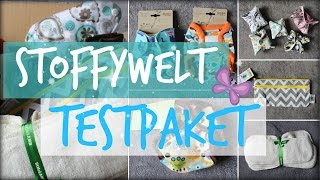 StoffyWelt Testpaket  Blueberry ✿ Planet Wise 👶 Petit Lulu StoffwindelnWaschbare Binden [upl. by Slosberg]