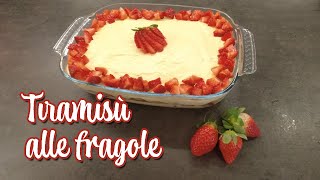 Tiramisù alle fragole [upl. by Pfosi]