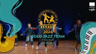 1st place Pick Side  SOLO JAZZ TEAM  ILHC EUROPE 2024 [upl. by Yrac]