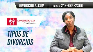 Abogado en Los Angeles  Tipos de Divorcio [upl. by Hanoj]