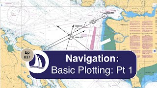 Ep 37 Navigation Basic Plotting Part 1 [upl. by Ynohtnaeoj]