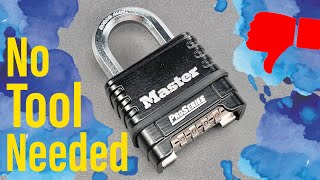 1521 Decoding Master Combination Padlock Model 1178 [upl. by Marga]