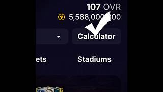 OVR 107 ✅🔥 eafc24 fifa fifamobile fifa23 eafc shorts [upl. by Lohman483]