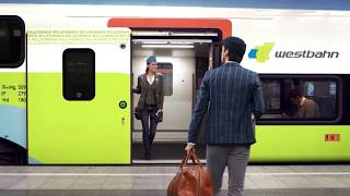 WESTbahn TV Spot  Streckenerweiterung [upl. by Docilla302]