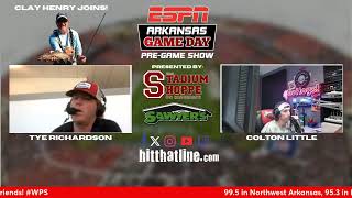 WATCH Arkansas Gameday is LIVE on location in Auburn Alabama [upl. by Ecnerual]