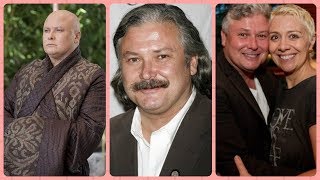 Conleth Hill Lord Varys in Game of Thrones Rare Photos  Family  Friends  Lifestyle [upl. by Rana904]