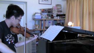 ABRSM violin grade 6 201215 B1 Hungarian Dance no 5 [upl. by Olegnaed]