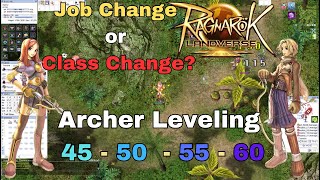 Ragnarok Landverse Archer Leveling 45 to 60  Immovable Monsters [upl. by Lenzi726]