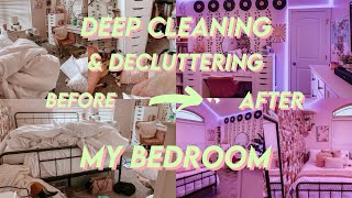 Deep Cleaning My Room Time lapse [upl. by Herm]