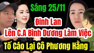 🛑 Sáng 2511 Đinh Lan Lên CA Bình Dương Làm Việc Tố Cáo Lại Cô Phương Hằng langthangduongpho [upl. by Eliathan138]