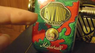 Marshall Guvnor 2 Plus  My Favourite Distortion Pedal [upl. by Ibbetson]