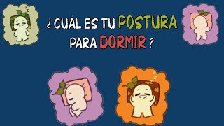 Lo que tu POSTURA AL DOMIR dice sobre ti [upl. by Volding]