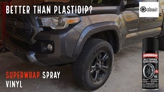 SuperWraping the Tacoma Wheels  Better than Plastidip [upl. by Neelrahs]