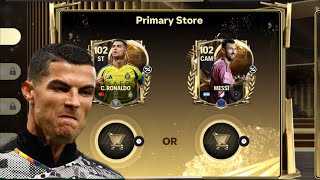 I Spent All My Vote Tickets in The Ballon Dor Rewards  Last Extra Time Pack Opening fcmobile [upl. by Kcirdnekel]