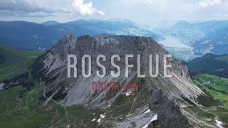 Rossflue 2081m  Impressive Rock Mountains in Canton of Obwalden  Alpine Hike  T5 [upl. by Madanhoj]