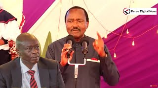 GACHAGUAS IMPEACHMENT IS DIVERSIONARY Kalonzo says Amid Standstill Over Kindiki Swearing in as DP [upl. by Noskcaj288]