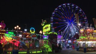 Rain and hail pummel NRG Park sending rodeogoers scrambling [upl. by Loss]