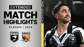 Pacific Championships 2024  New Zealand Kiwis vs PNG Kumuls  Extended Match Highlights [upl. by Tymes]