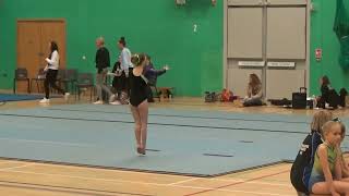 Gymnastics Comp Catterick  01032020 Poppy [upl. by Anisah84]