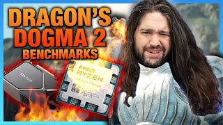 Dragons Dogma 2 is a Mess GPU amp CPU Benchmarks Bottlenecks amp Crashes [upl. by Eerok]