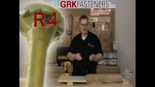 GRK R4 MultiPurpose Screw [upl. by Jovia]