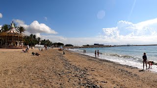 45 minute Scenic 💃🌞😍 Beach Walk Estival Eldorado Resort Spain 4K [upl. by Namso]