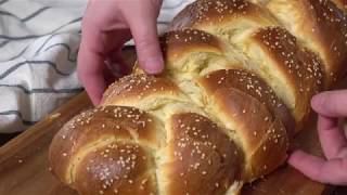 BEST Challah Bread Recipe  The Mediterranean Dish [upl. by Jenni]