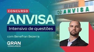 Concurso ANVISA Intensivo de questões com Benefran Bezerra [upl. by Namilus]