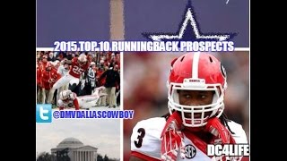 DMV Dallas Cowboys Show Draft 2015 Top 10 RB Prospects [upl. by Keheley]