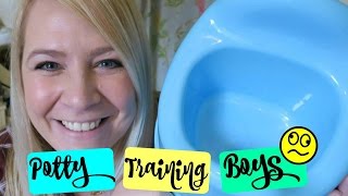 POTTY TRAINING TIPS FOR BOYS [upl. by Pasia]