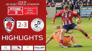 HIGHLIGHTS  Bromsgrove Sporting 2  3 St Ives Town [upl. by Katsuyama]