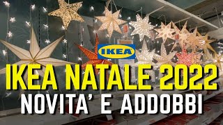 🎄IKEA NATALE 2022 NOVITA E ADDOBBI 🎄 HAUL IKEA NATALE casa e albero [upl. by Ayr862]