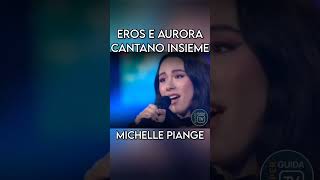 Eros Ramazzotti e Aurora cantano assieme Michelle piange [upl. by Penrose]