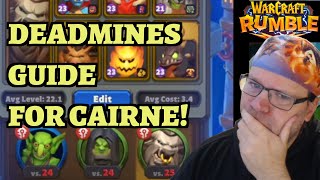 Deadmines Dungeon Guide  Horde Week  Cairne  Warcraft Rumble [upl. by Yenterb]