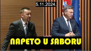 “Napeto u Saboru Pavliček vs Plenković—Tko Pobjeđuje” [upl. by Perni]