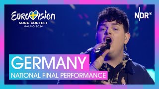 ISAAK  Always On The Run  Germany 🇩🇪  National Final Performance  Eurovision 2024 [upl. by Scammon]