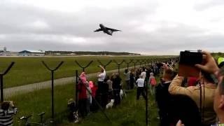 C5 Galaxy TAKEOFF at EPGD Gdansk Airport 20160526 [upl. by Euqinomod]