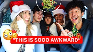 MISTLETOE PRANK ON OUR FRIENDS 😘😳 awkward reaction  Vlogmas Vlog 4 [upl. by Lan]