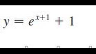 Differentiate the function y  ex1  1 [upl. by Igiul681]