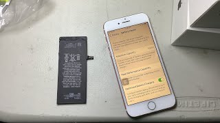 iPhone 7 battery replacement [upl. by Laeira]