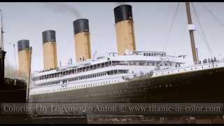 Titanic in color [upl. by Yahsal]