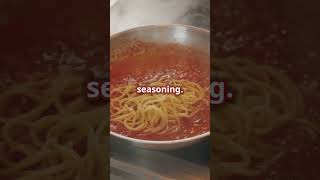 Spaghetti Bolognese in less than a minute cooking food foodie spaghetti bolognese foryou fyp [upl. by Ydiarf588]