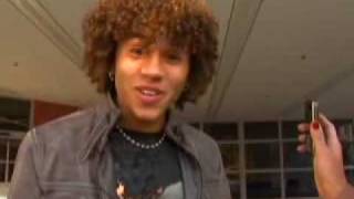 Corbin Bleu Interview [upl. by Walford]