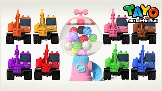 NEW Color Song 2 l Poco in Surprise egg l Learn Colors with Tayo the Little Bus l Tayo Color Song [upl. by Eicart]