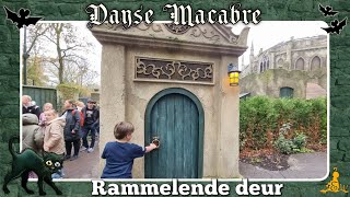 Efteling Rammelende deur in wachtreis Danse Macabre [upl. by Znerol]